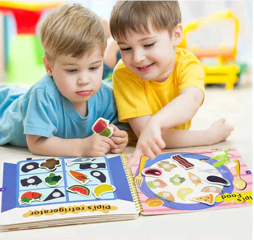 Montessori Quiet Busy Book for Kids | Premium Quality