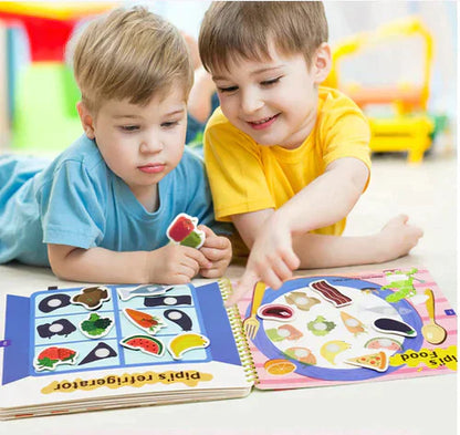 Montessori Quiet Busy Book for Kids | Premium Quality