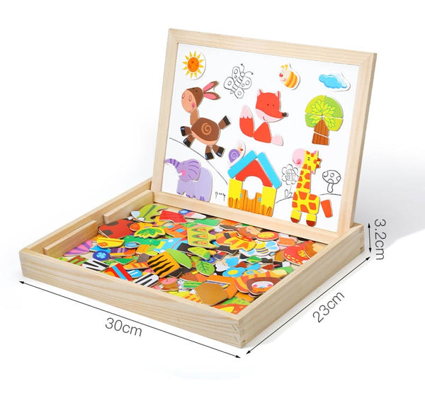 The Kidzeee™️ Magnetic Slate Board